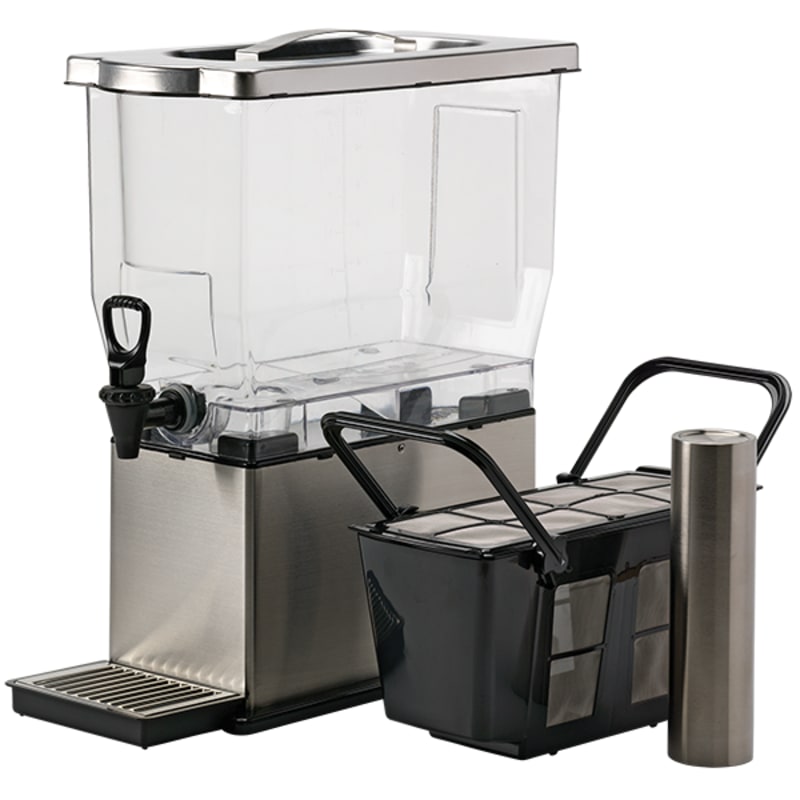 Service Ideas, CBNS3SS, Cold Brew N' Serv System, 3 Gallon, Stainless Steel