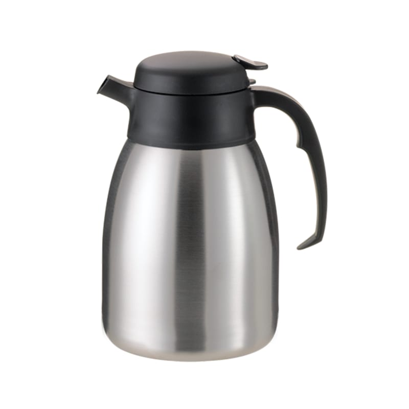 Service Ideas FVPC15 SteelVac Carafe, Stainless Steel Vacuum Insulated, 1.5 Liter (50.7 Ounces) Brushed finish