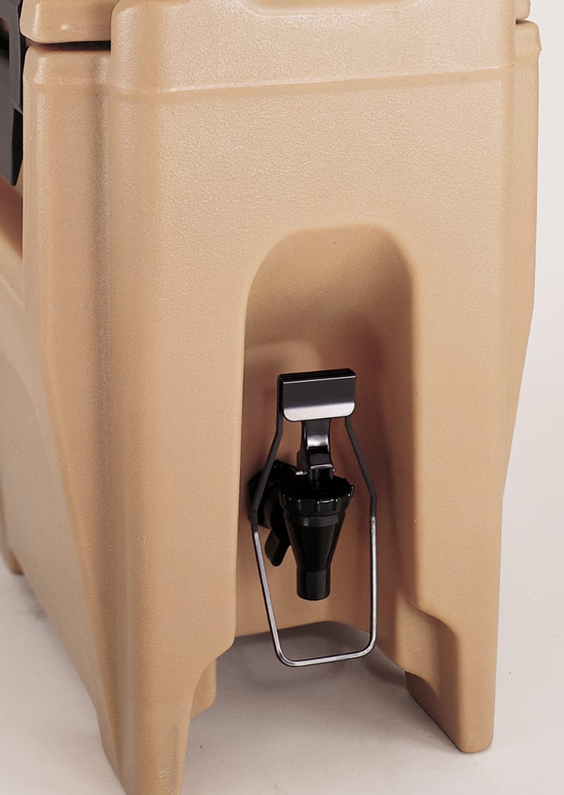 Cambro LCDES110 Easy Serve Dispenser, Fits Camtainer and Ultra Camtainer Spigots, Black