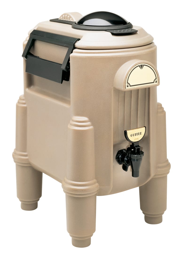 Cambro CSR3417 Camserver Insulated Beverage Server, 3 Gallon Capacity, Dark Taupe