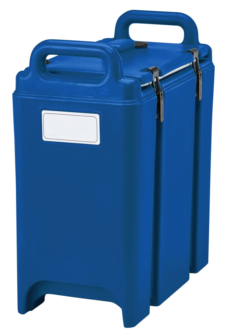 Cambro 350LCD186 Camtainer Insulated Soup Carrier, 3.5 Gallon Capacity, Navy Blue