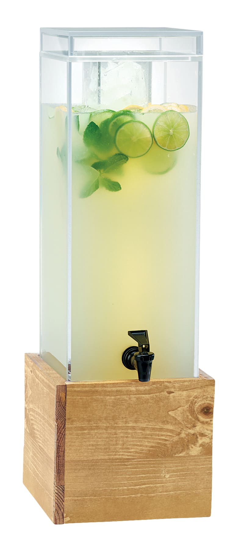 Cal-Mil 1527-3-99 Madera 3 Gallon Beverage Dispenser With Ice Chamber