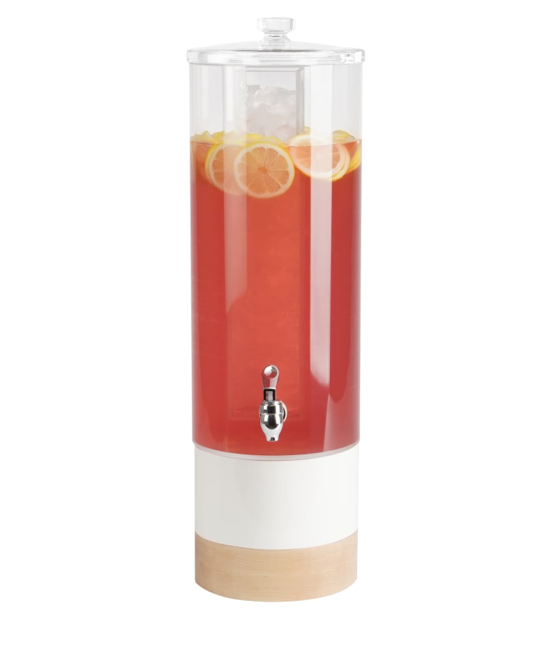 Cal-Mil 22359-3-15 Blonde 3 Gallon Beverage Dispenser With Ice Chamber