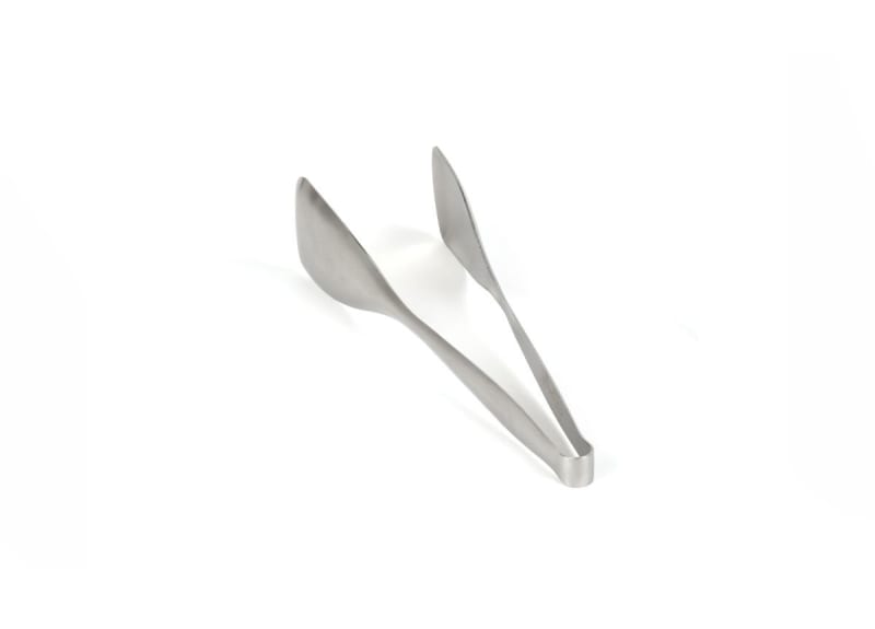 Front of the House BUT026BSS22 9" Brushed Stainless Tongs - Silver