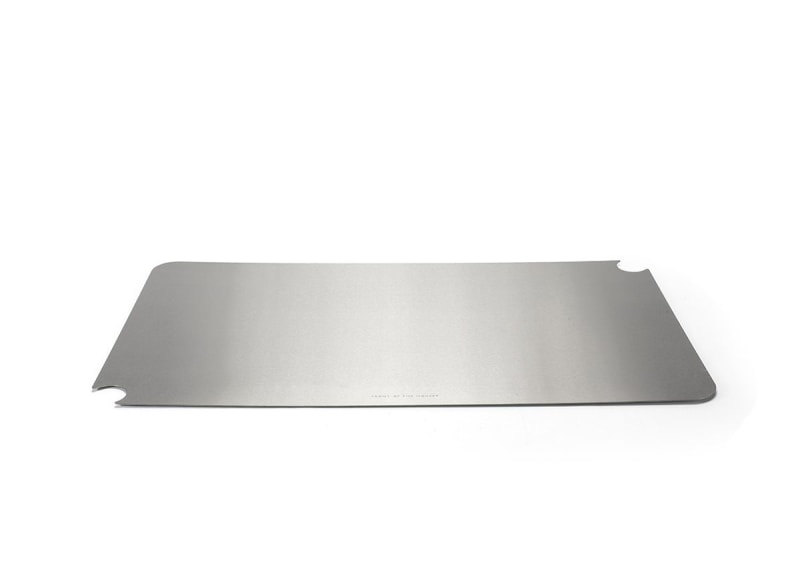 Front of the House BCV001BSS20 19.5" x 11.5" Brushed Stainless Cooling Cover - Silver
