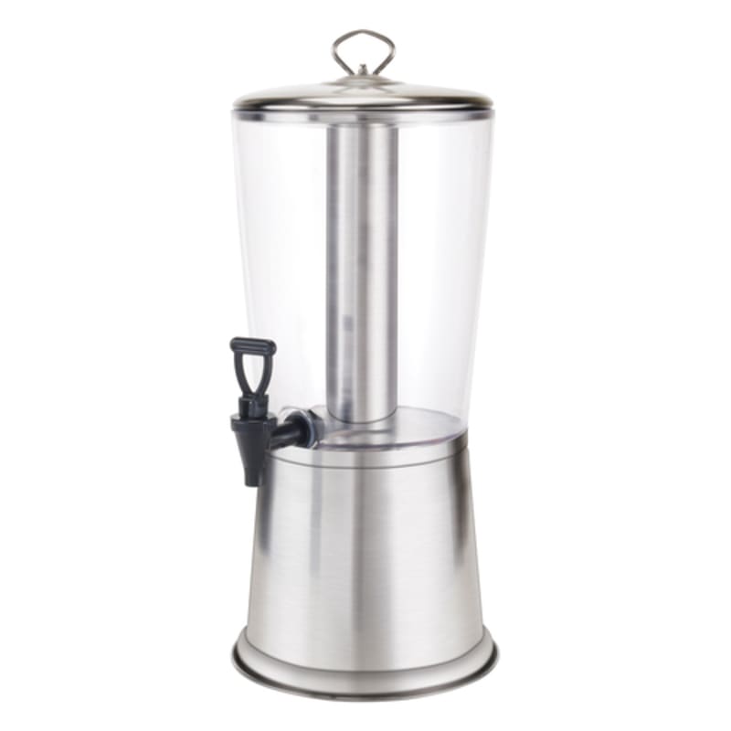 Winco 904 2-1/4 gal Single Beverage Dispenser w/ Ice Chamber, Non-Insulated