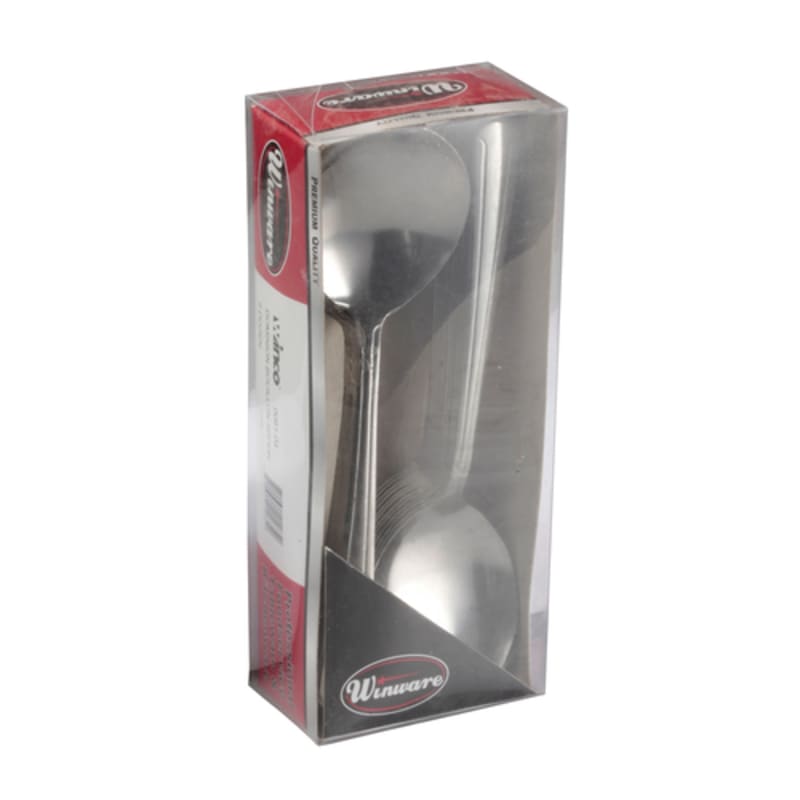 Winco 0081-04  6" Medium Weight Bouillon Spoon