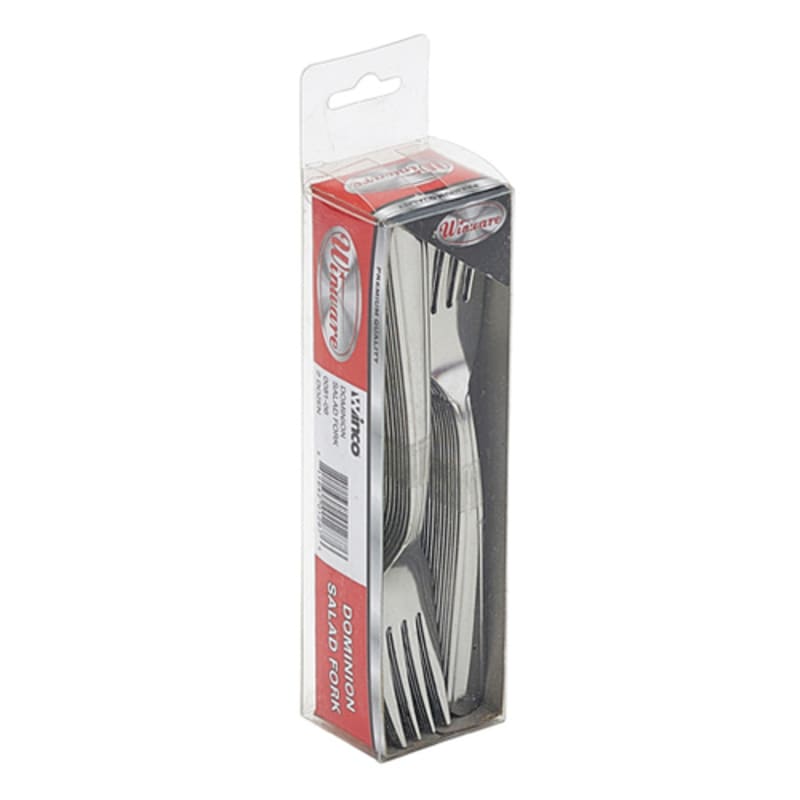 Winco 0081-06 6-1/8" Medium Weight Salad Fork