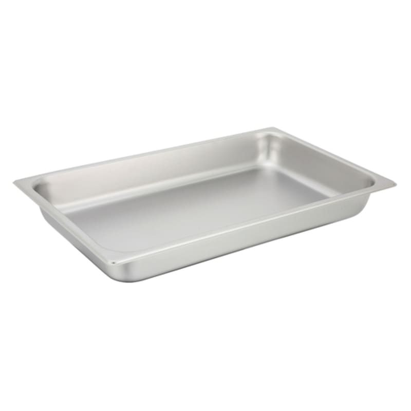 Winco SPF2 Full Size Steam Table Pan, 2-1/2" Deep, 25 ga.