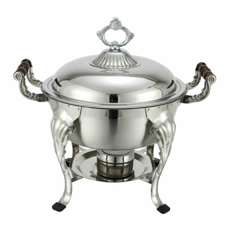 Winco 708 6 qt Round Crown Chafer