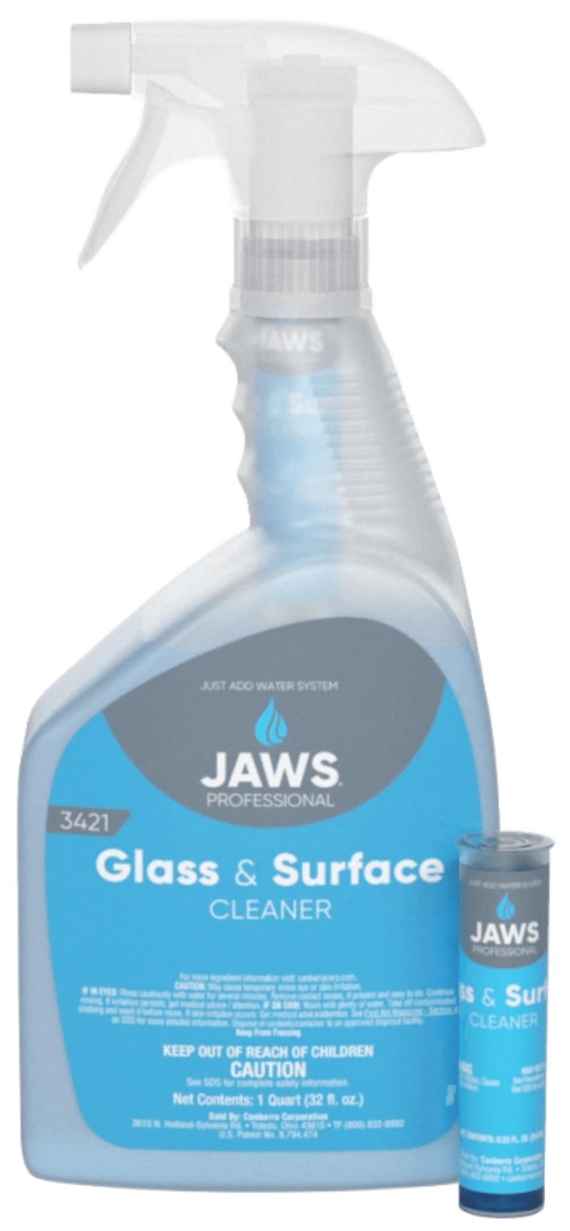 JAWS® Professional 3421 Glass & Surface Cleaner Starter Kit