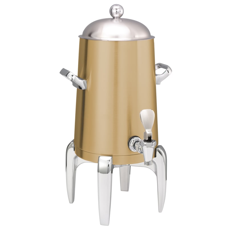 Service Ideas URN15VVGMD Flame Free Thermo-Urn, Stainless Vacuum Insulated Urn, Modern, 1.5 Gallon, Vintage Gold