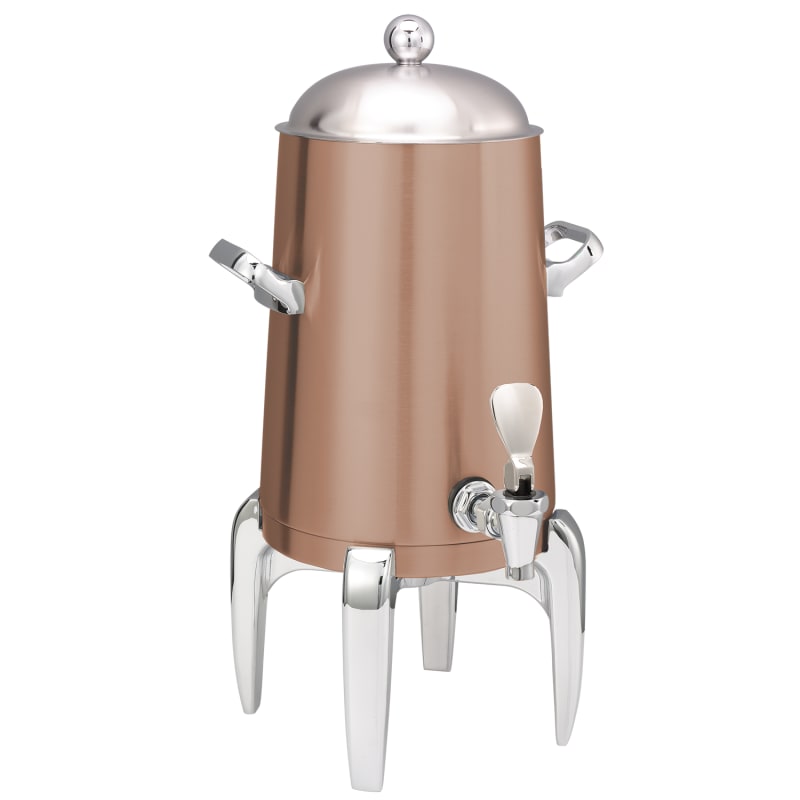 Service Ideas URN15VRGMD Flame Free Thermo-Urn, Stainless Vacuum Insulated Urn, Modern, 1.5 Gallon, Rose Gold