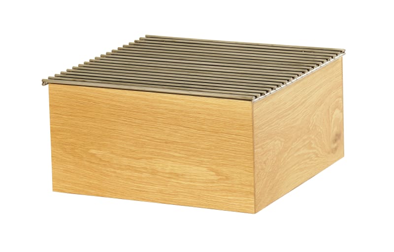 Cal-Mil 23453-21 Sydney Chafer Alternative, 16" X 16" X 8", Oak
