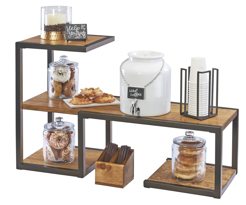 Cal-Mil 3903-84 Sierra Library Display System, 38-1/4 X 13-1/2 X 24"