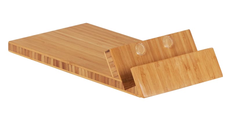 Cal-Mil 22013-60 Bamboo Donut Display Stand, 13" X 7" X 2-1/2"