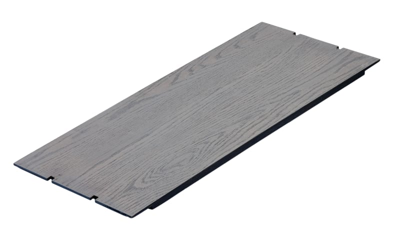 Cal-Mil 3826-1124-83 Ashwood Notched Rectangular Riser Shelf, 11" X 24" X 1/2"