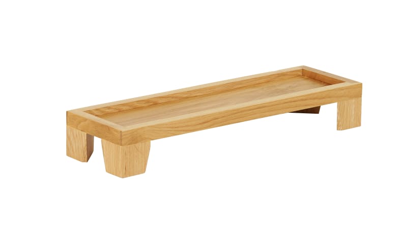 Cal-Mil 23602-3-21 Sydney Taper Riser, 20" X 6" X 3", Oak