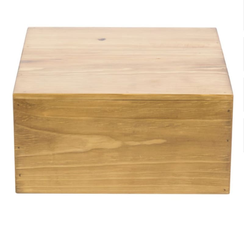 Cal-Mil 432-6-99 Madera Square Riser, 12" X 6"