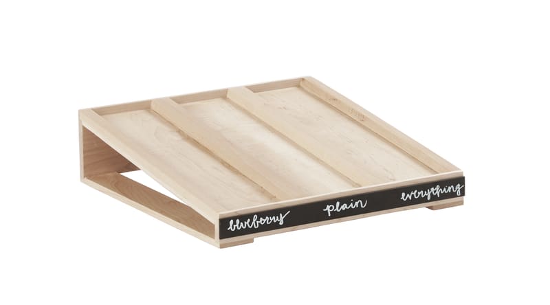 Cal-Mil 22062-71 Blonde Write-On Bagel Display