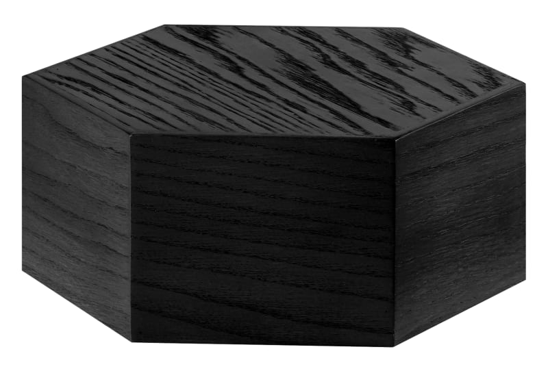 Cal-Mil 435-5-87 Cinderwood Hexagon Riser, 12" X 5"