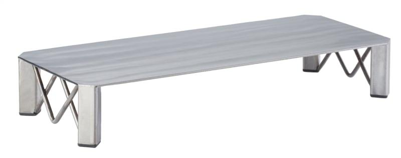 Cal-Mil 3418-3 Industrial Rectangular Riser, 20" X 8" X 3"