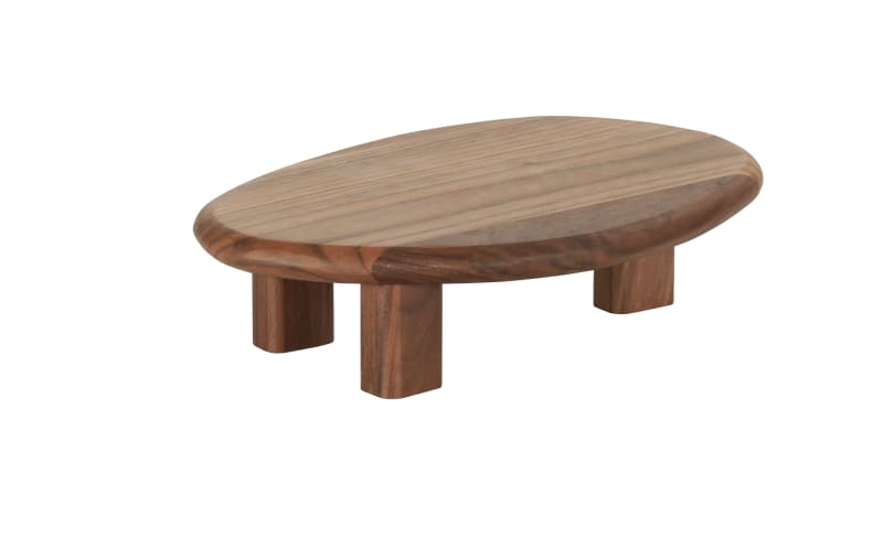 Cal-Mil 23120-78 Sydney Riser, 12" X 8" X 3", Walnut