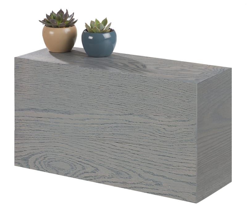Cal-Mil 166-11-83 Ashwood Rectangular Riser, 20-1/2" X 7" X 11"