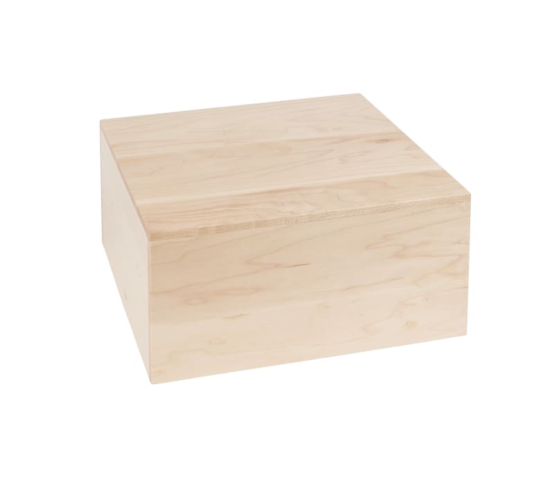 Cal-Mil 432-6-71 Blonde Square Riser, 12" X 6"