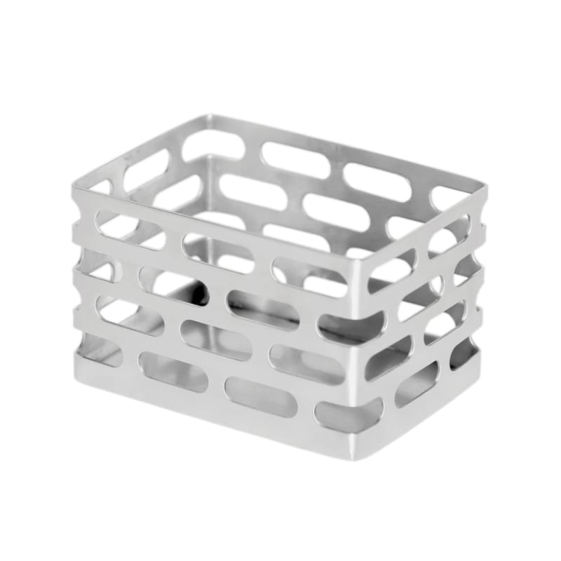 Service Ideas SB-61 Mod18 Sugar Packet Holder, Brushed Stainless