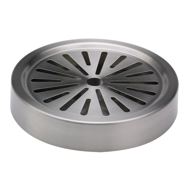 Service Ideas DT6BS Drip Tray, 6 inch, Stainless Steel, Brushed Stainless