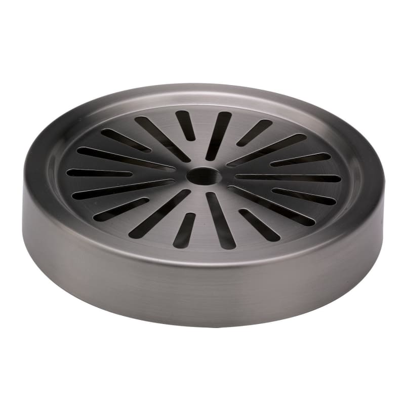 Service Ideas DT6BSDT Drip Tray, 6 inch, Stainless Steel, Dark Tungsten