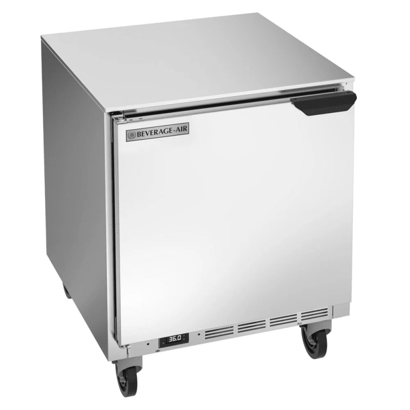 Beverage Air UCR27AHC 27" 1-Door Undercounter Refrigerator