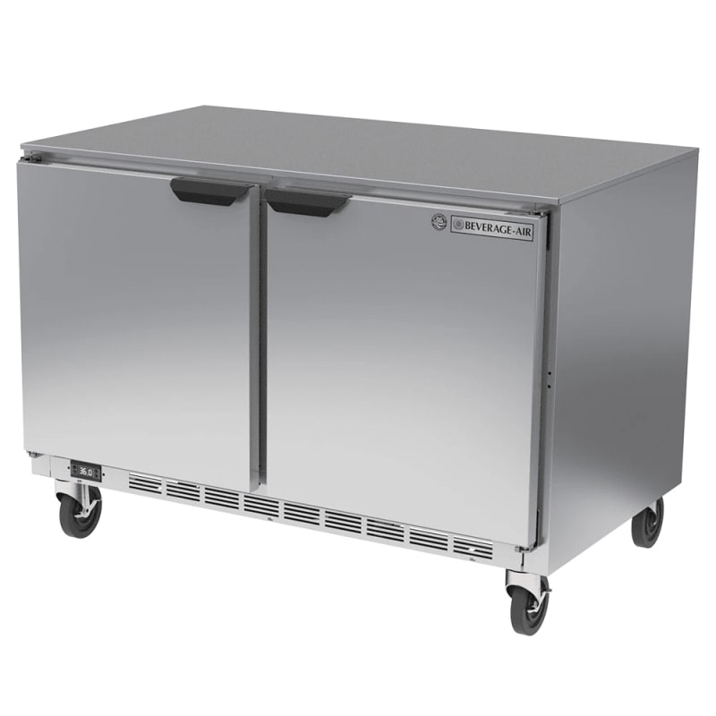 Beverage Air UCR48AHC 48" 2-Door Undercounter Refrigerator