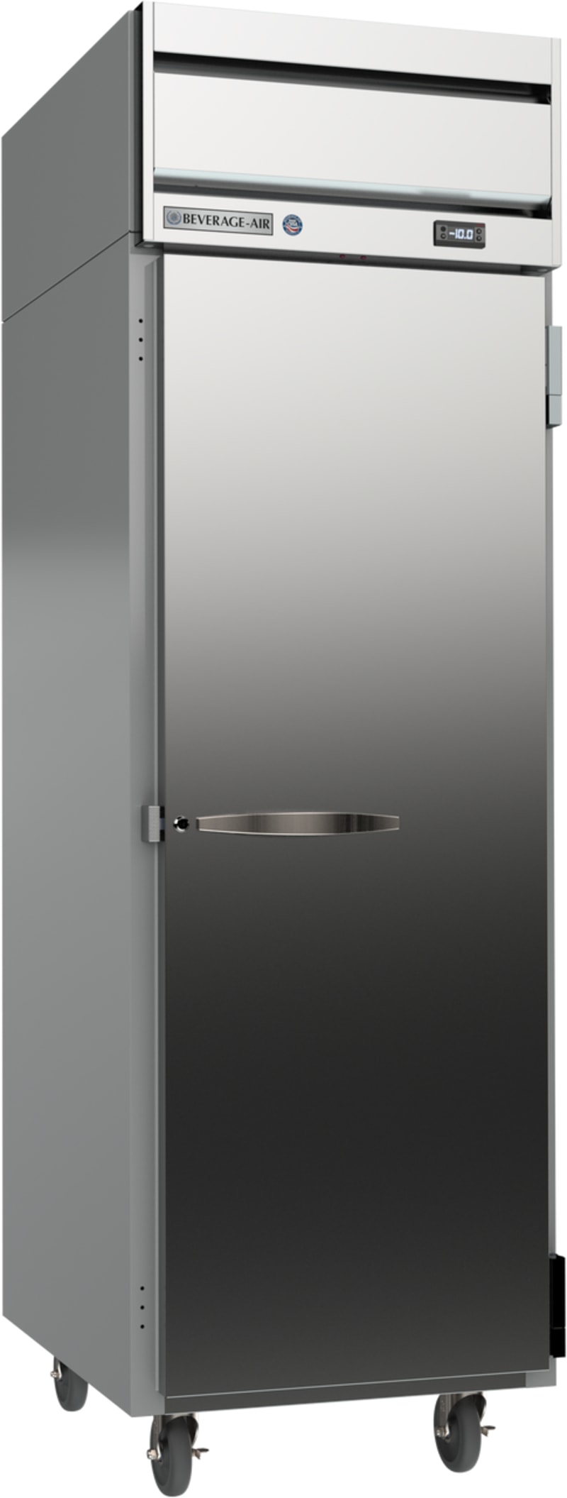Beverage Air HF1HC-1S Horizon Series 26" One Solid Swing Door Reach-In Freezer