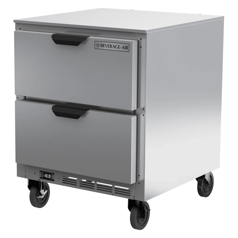 Beverage Air UCFD27AHC-2 27" 2-Drawer Undercounter Freezer