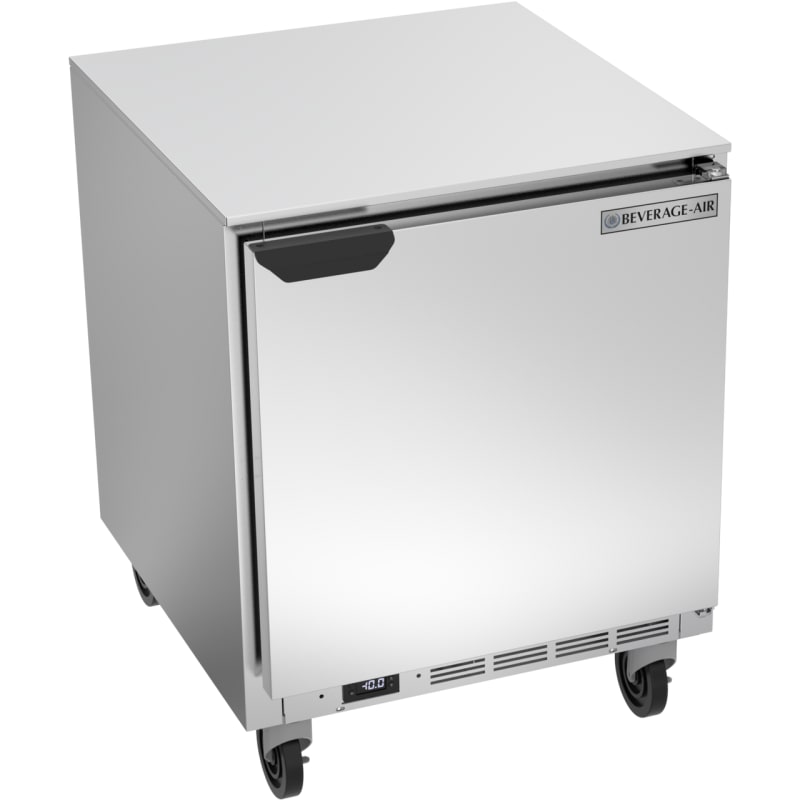 Beverage Air UCF27AHC-24 27" 1-Door Undercounter Freezer, Left-Hinged