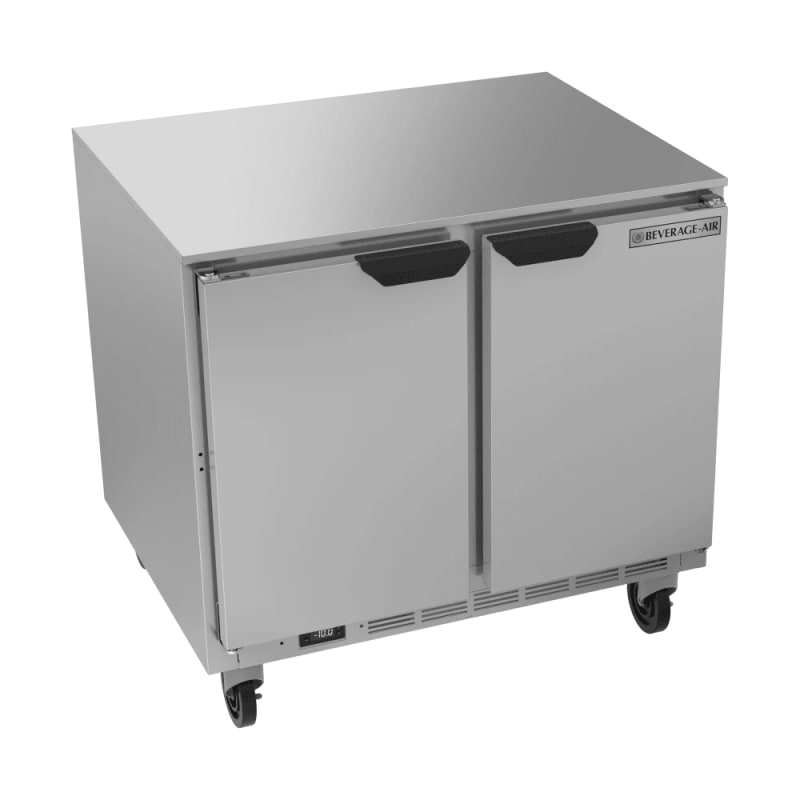 Beverage Air UCF36AHC 36" 2-Door Undercounter Freezer