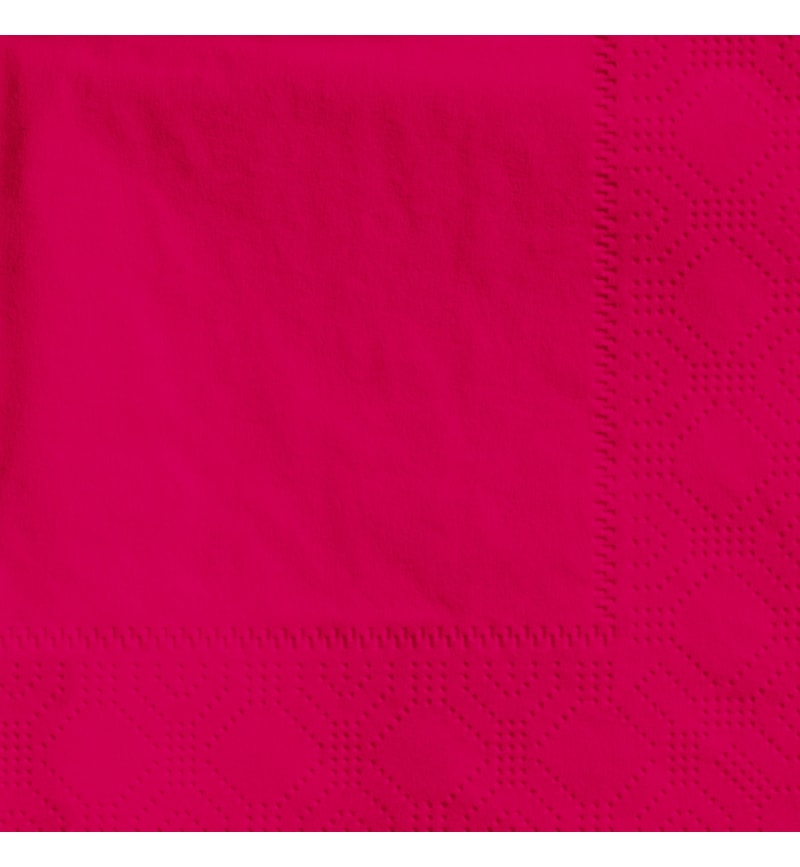 Hoffmaster 180311 Regal Embossed Red Paper Beverage Napkin, 4.75"