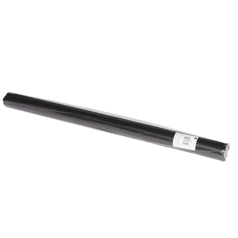 Hoffmaster 113003 40" x 100 ft Black Plastic Table Cover Roll