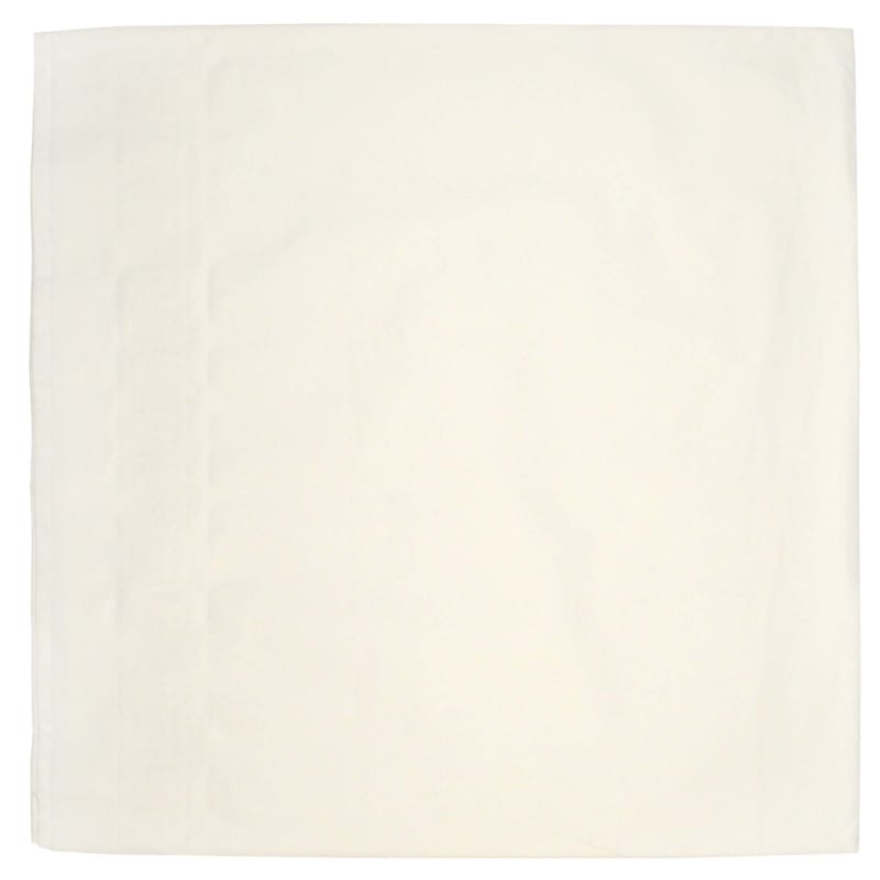 Hoffmaster 210066 Cellutex 72" x 72" Greek Embossed White Tissue/Poly Paper Table Cover