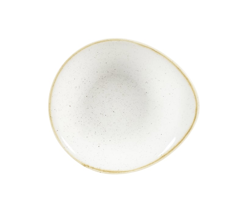 Churchill SWHSID6 1 Stonecast Barley White Round Dish 6 3/8X5 5/8"