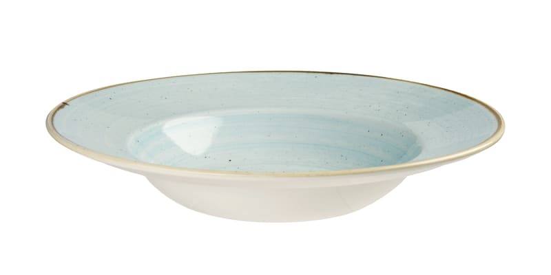 Churchill SDESVWBL1 Stonecast Duck Egg Profile Wide Rim Bowl Large 10.90"