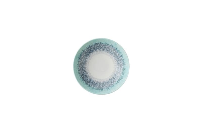 Churchill FSBLEVB71 Studio Prints Fusion Blue Evolve Coupe Bowl 7.25"