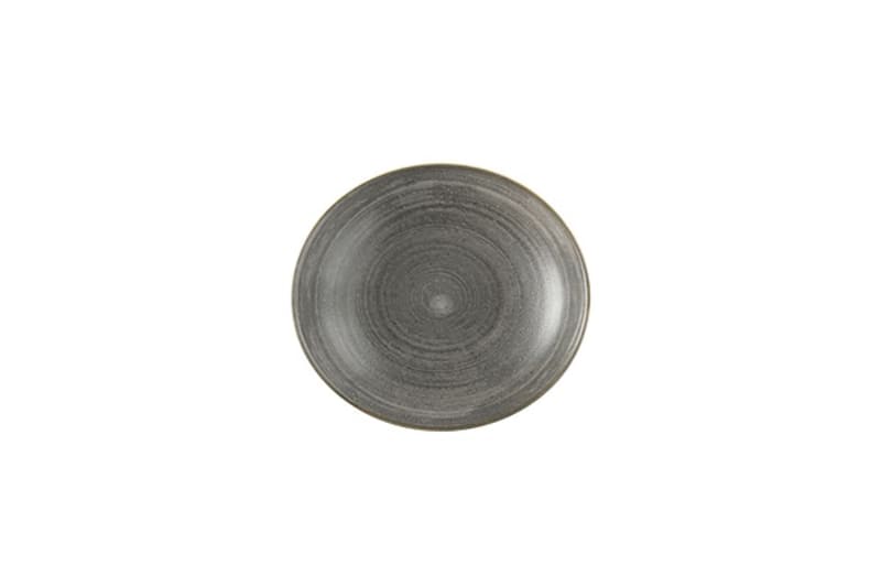 Churchill SRBLEVB91 Stonecast Raw Black Evolve Coupe Bowl 9.75"