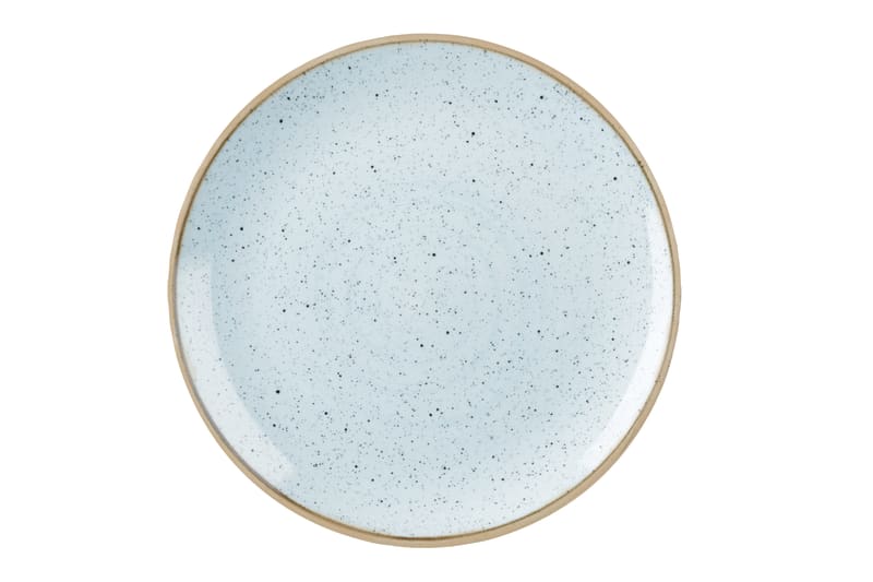 Churchill SDESEVP61 Stonecast Duck Egg Evolve Coupe Plate 6.5"