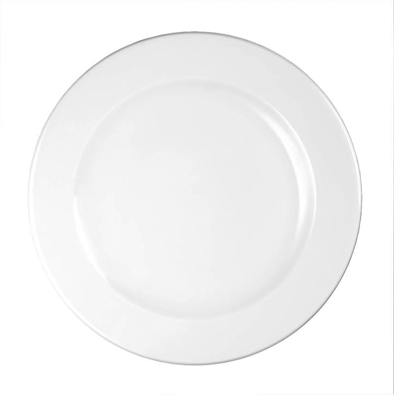 Churchill WHVP8 1 White Profile Plate 8 1/4"