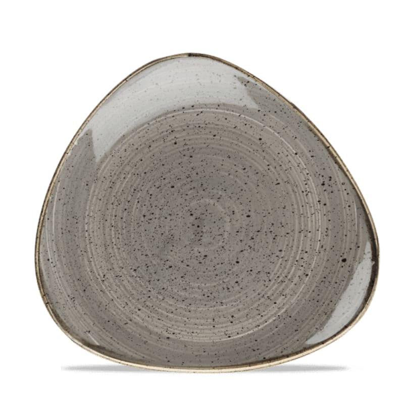 Churchill SPGSTR9 1 Stonecast Grey Lotus Plate 9"