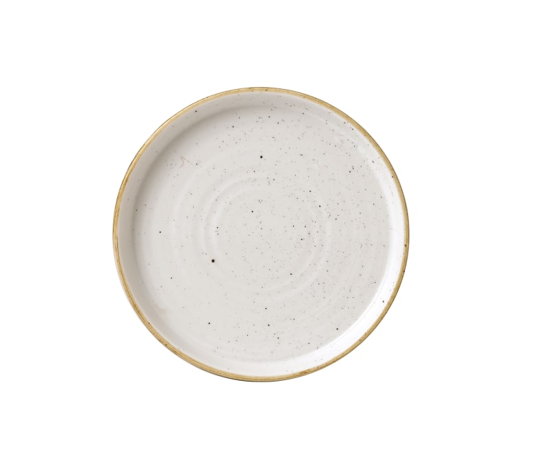 Churchill SWHSWP161 Stonecast Barley White Walled Plate 6.3"