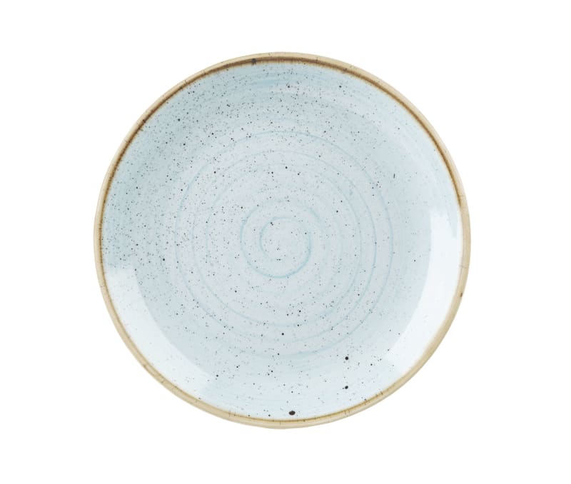 Churchill SDESEV111 Stonecast Duck Egg Evolve Coupe Plate 11.25"